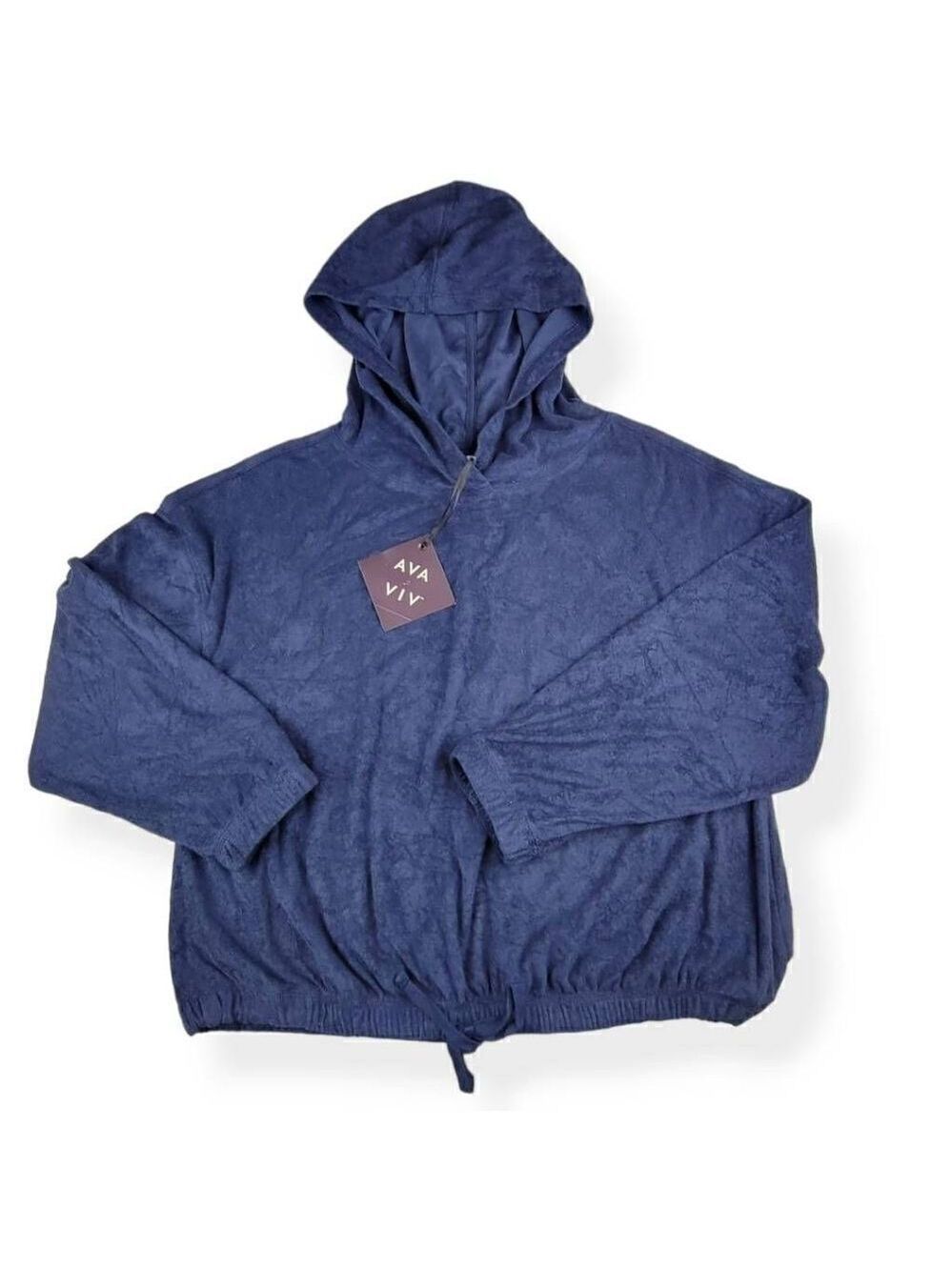 Ava & Viv Terry Cloth Hoodie Size X